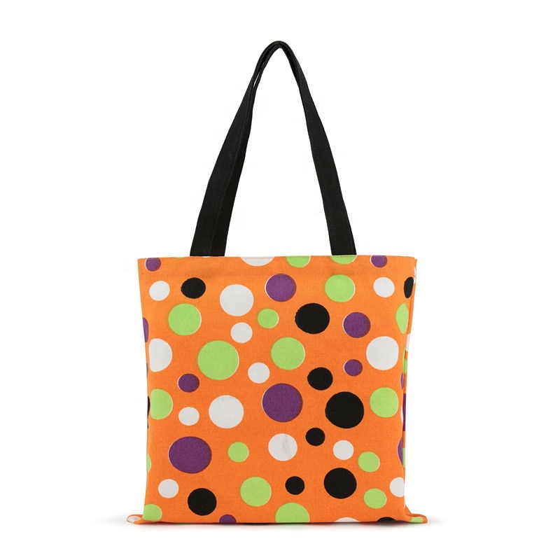 Custom Logo Printed Size Heavy Duty Reusable 100% Canvas Cotton Tote Bag For Women