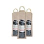 Wholesale Clear PVC Wine Tote Bag Waterproof, Foldable Stylish Transparent Wine Carrier