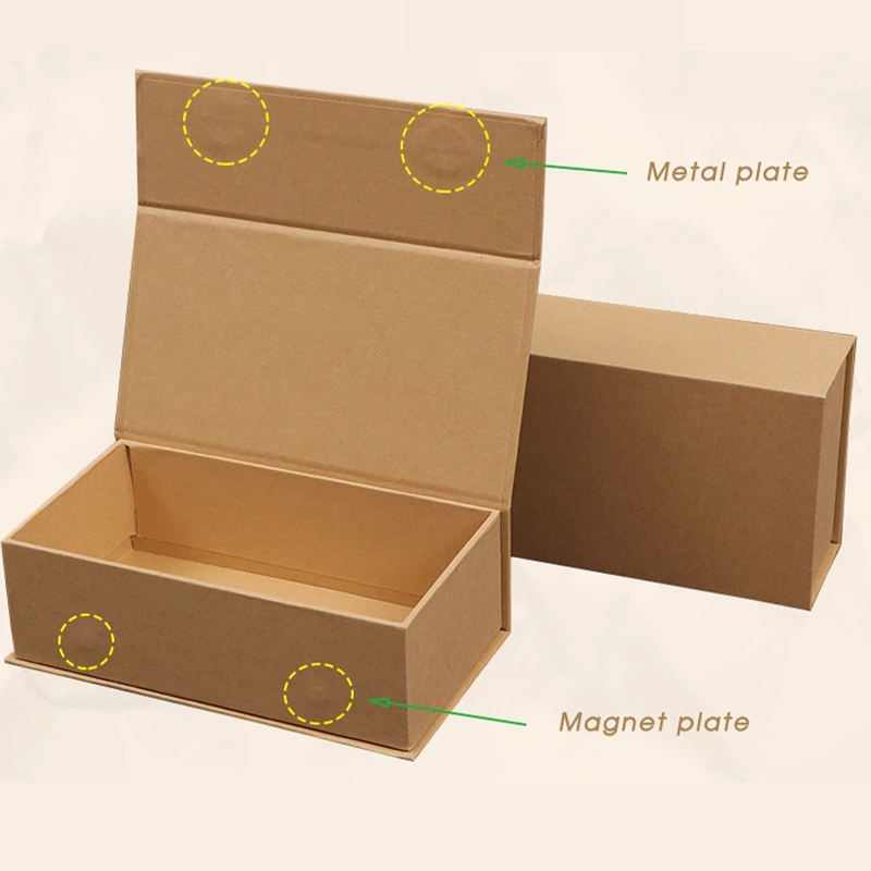 Wholesale Flap Lid Packaging Rigid Cardboard Gift Box Custom Luxury Magnetic Closure Gift Box