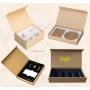 Custom Luxury Rigid Kraft Cardboard Magnetic Lid Gift Boxes