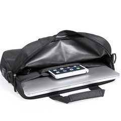 15 inch Polyester Lightweight Business Messenger Tote Laptop Bag Waterproof Briefcase Shoulder Bags