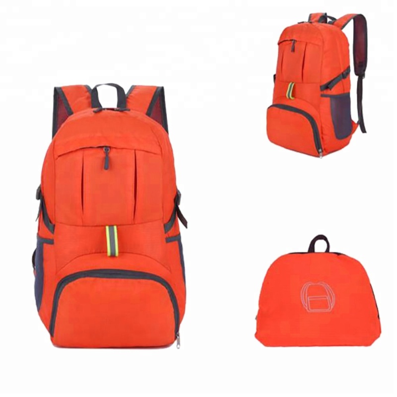 Customized Fashion Waterproof Travel 30 40L Folding Waterproof Outdoor Hiking Backpack