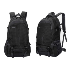 Sac à dos de randonnée en nylon grande capacité pour voyage, camping, alpinisme