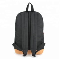 Top Sale PVC Backpack Cotton Full Lining 600D Polyester School Back Bags For High Quality