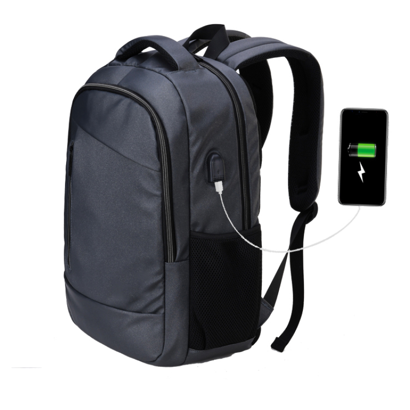 Custom Large Capacity Men Travel Waterproof Anti Theft Business Laptop Backpack With Designs