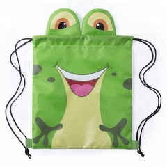 new design drawstring backpack bag animal cartoon backpacks children school bags mochila promotional gifts