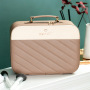 Wholesale Travel Eco Friendly Leather Toiletry Makeup Storage Bag Bulk Cosmetic Bags & Cases