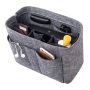 Custom Design Hot Sell Felt Cosmetic Bag Purse Insert Organizer Handbag