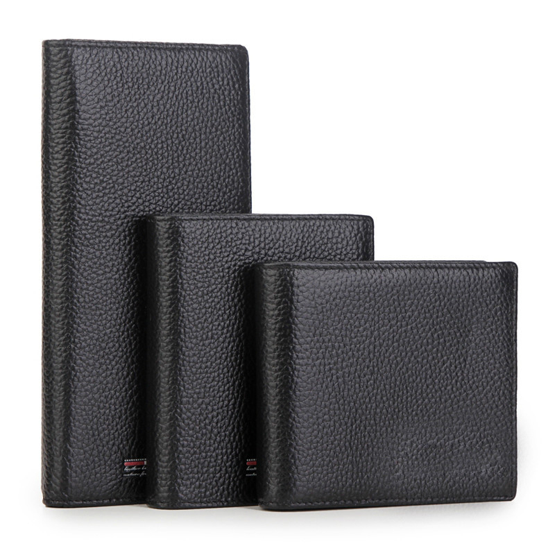 Hot Selling RFID Blocking Minimalist Slim Wallets Genuine Leather Wallet For Men