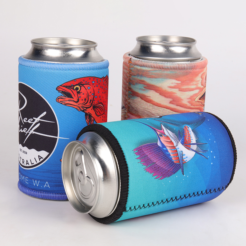 New Fashion Promotional Custom Neoprene Insulated Can Cooler Holder Bottle Sleeve