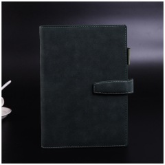 Wholesale Custom Printing Pu Leather Business A5 Spiral Planners Binder Notebook