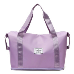Custom Luxury New Large Capacity Oxford Waterproof Weekender Bag Woman Travel Sports Pink Duffle Bag