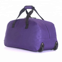 Waterproof Rolling backpack, freewheel travel school wheeled backpack carry-on luggage with anti-theft zippers