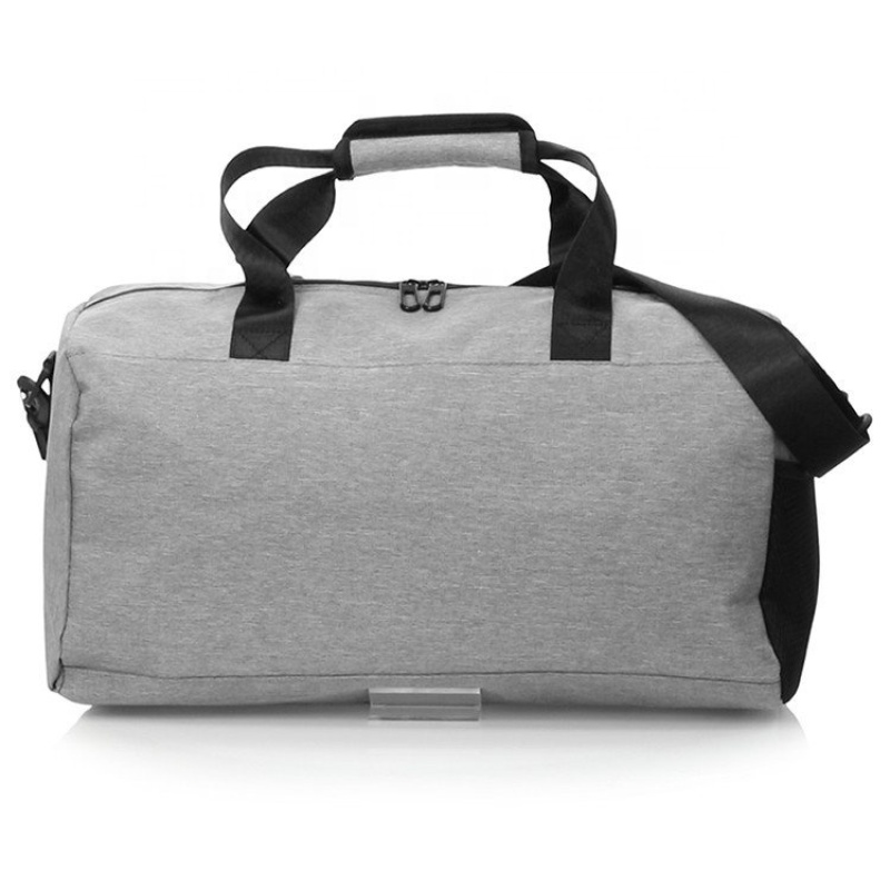 Pinghu Sinotex Special Comp Black Large Duffel Bag Travel Bags weekender tote Waterproof with customized logo promotional gift