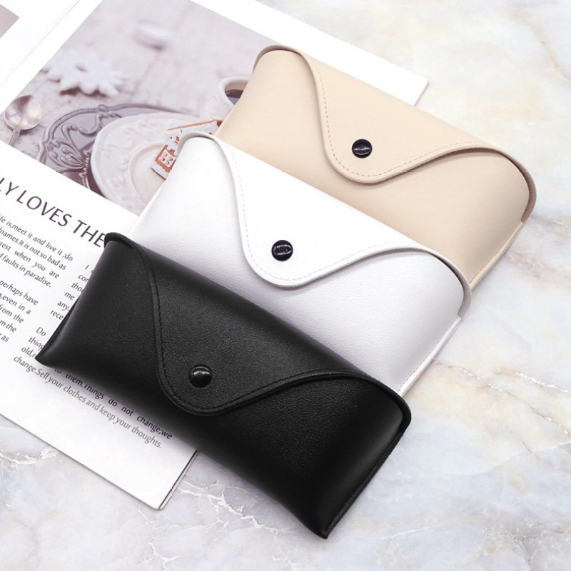 Fashion Custom Logo Leather Sunglasses Eye Sun Glasses Case
