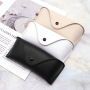 Fashion Custom Logo Leather Sunglasses Eye Sun Glasses Case