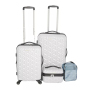 Custom Travel Trolley Luggage Wholesale Hard Shell ABS Suitcase Travelling Spinner Luggage sets