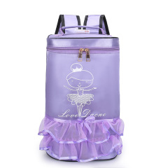 2022 Wholesale Custom Waterproof Nylon School Backpack Kids Ballet Dance Bag For Girls