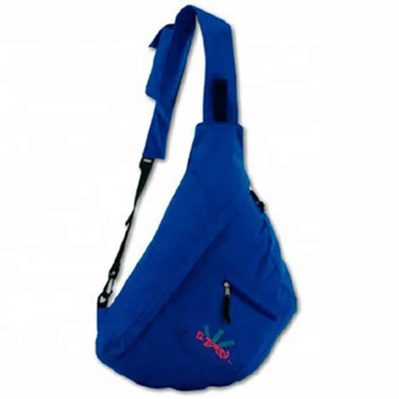 Custom Fashionable Hiking Travel Sports Sling Bag Crossbody Chest Men Messenger Shoulder Bag