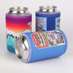 New Fashion Promotional Custom Neoprene Insulated Can Cooler Holder Bottle Sleeve