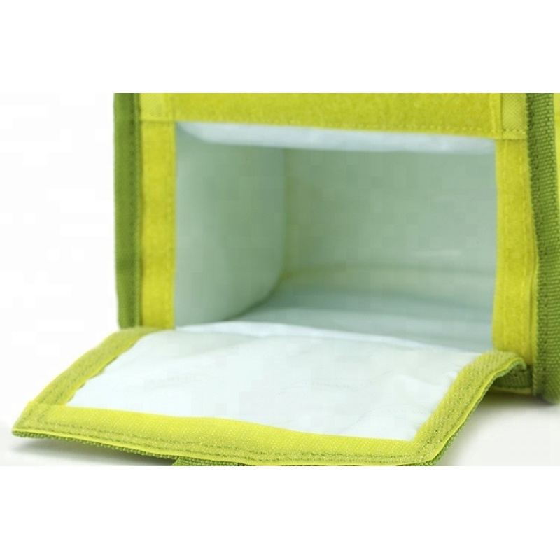 Sac isotherme isolé portatif de sac de refroidisseur de déjeuner fait sur commande écologique en gros