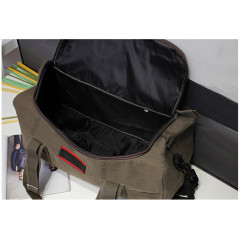 Hot Sales Customized Large capacity canvas travel luggage bag man travel canvas duffel bag
