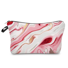 Custom Hot Sale Travel Luxury Waterproof Women Beauty Make Up Pouch Cosmetic Bag With Logo