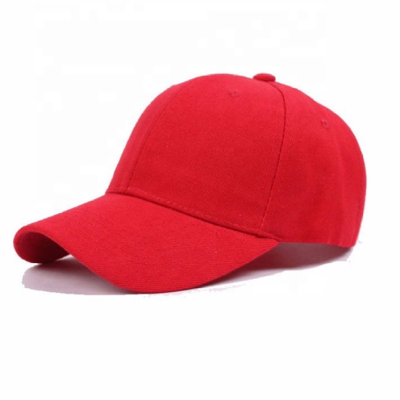 Cheap Promotional Sport Custom 6 Panel Cotton Fabric Baseball Hats Baseball Hat Plain