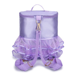 Hot Sale Portable Outdoor Princess School Ballet Dance Bags Pink Backpacks For School Children