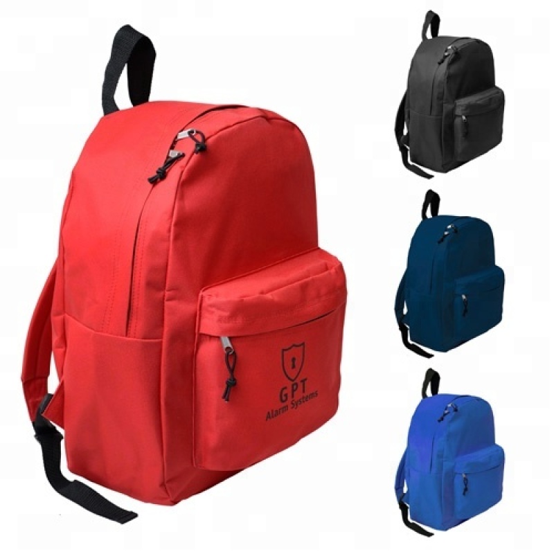 Sac d'école promotionnel pour enfants Sac à dos pour enfant en polyester Sac d'école