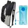 Outdoor Low Moq Travel Hiking Bicycle Water Resistant Hydration Backpack With 2L Water Bladder