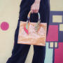 Large Clear Fashion Handbags  Luxury Diy Kit Pvc Tote Bags For Women