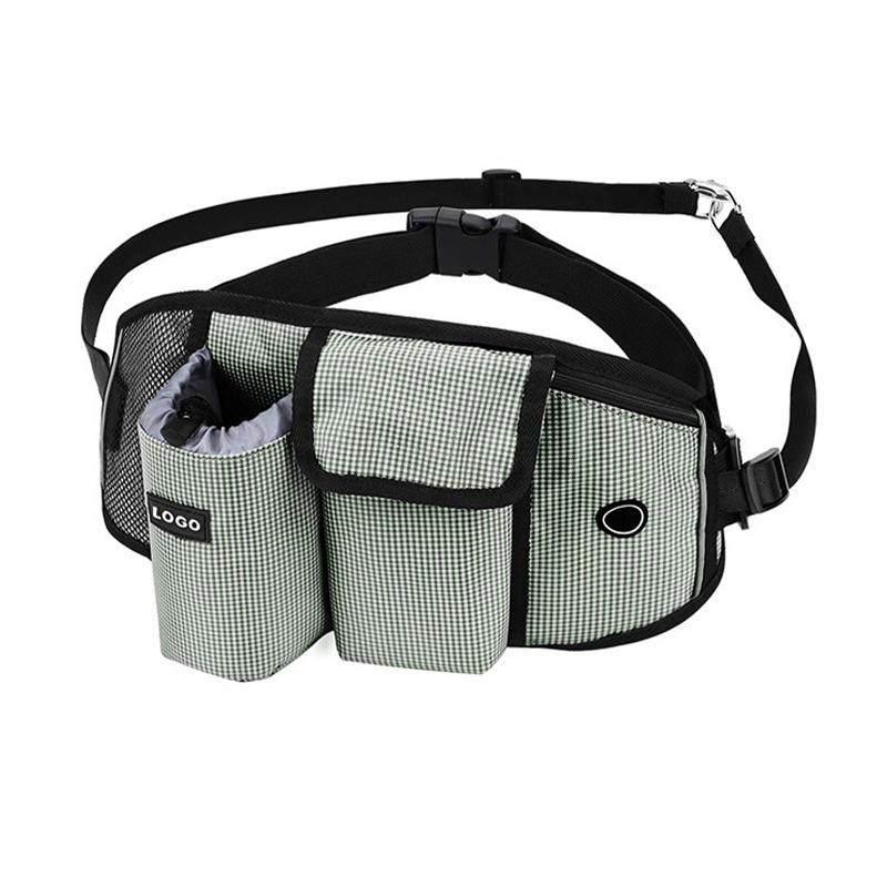 Custom High Quality Woman Luxury Waist Bag Dog Walking Fanny Pack