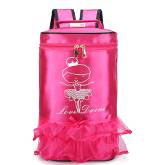 2022 Wholesale Custom Waterproof Nylon School Backpack Kids Ballet Dance Bag For Girls