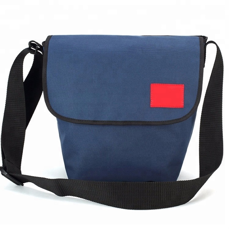 Sac messager à bandoulière décontracté et imperméable pour homme avec logo personnalisé