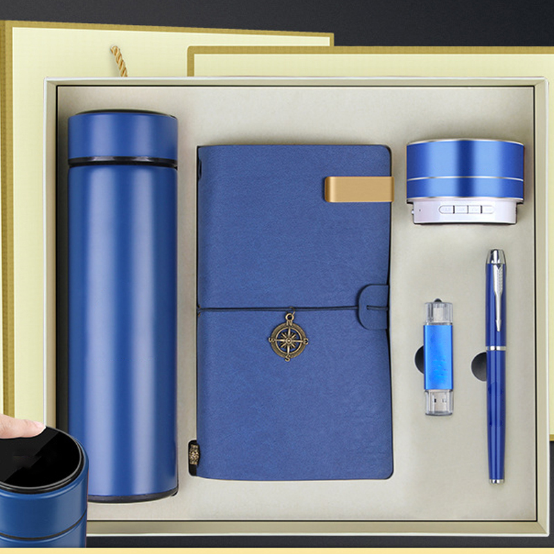 Coffret cadeau souvenir d'entreprise personnalisé 5 en 1, carnet de notes de haute qualité, offre spéciale