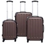 Fashion High Quality 3pcs ABS Trolley Suitcase Vintage Travel Luggage Sets On Wheels