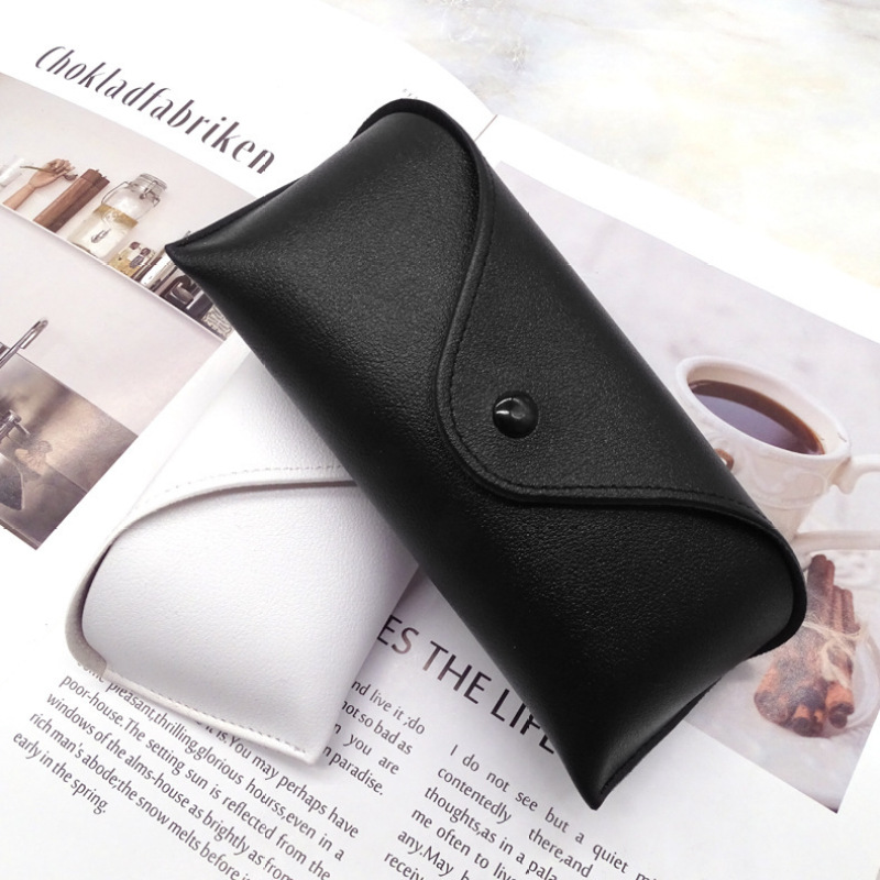 Fashion Custom Logo Leather Sunglasses Eye Sun Glasses Case