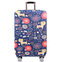 Custom Fashion Washable Elastic Sublimation Travel Protector Suitcase Cover Spandex Luggage Cover