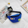 Custom Logo Printed Small Kid Cross Body Nylon Fanny Pack Waist Pouch Bag