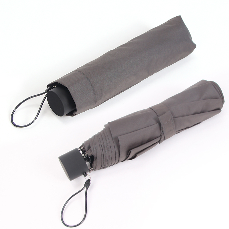 Custom Logo Color Windproof Waterproof Compact Outdoor Automatic 3 Fold Umbrella