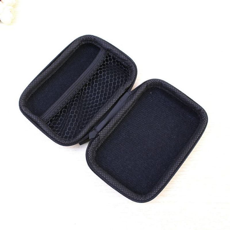 Custom Protective Shockproof Data Line Storage Small Waterproof Hard Eva Earphone Case