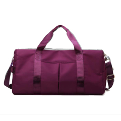 Large Capacity Man Women Sport Gym Duffle Bag Waterproof Travel Duffel Bag With Shoe Compartment