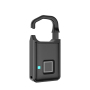 Top Seller Outdoor Waterproof Usb Rechargeable Smart Fingerprint Padlock