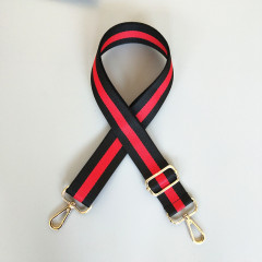 Bandoulière de sac à main tissé réglable coloré de tissu de coton fait sur commande