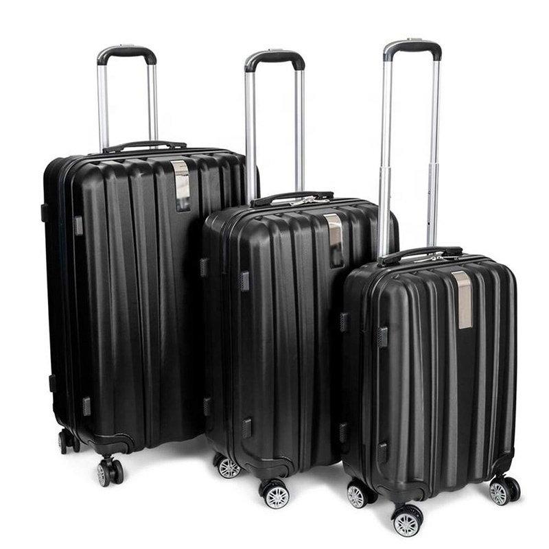 20 24 28 inch 3 Piece Set 4 wheels Spinner hard shell  ABS Luggage Travel Suitcase  Business Trip Luggage Suitcase