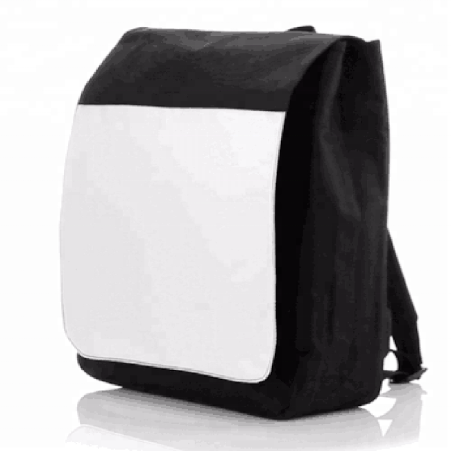 New fashion sublimation blank backpack school bag outdoor day backpack bags in promotional gift
