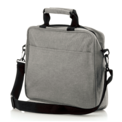 Zipper closure 600D ployster briefcase laptop designer  bags for men's document Conference  with shoulder strap