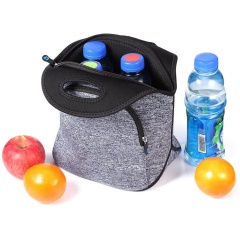 Portable Neoprene Waterproof Custom Thermal soft picnic Lunch Tote Insulated Cooler Bags