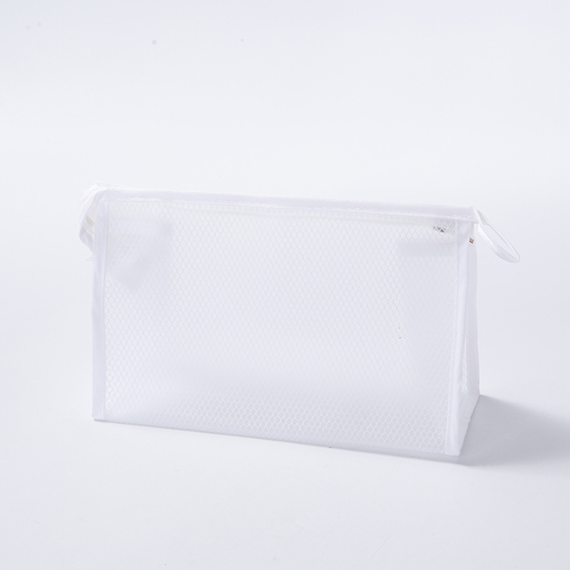 Custom Convenient Zipper Small Transparent  Travel Clear Pvc Makeup Pouch Cosmetic Bag